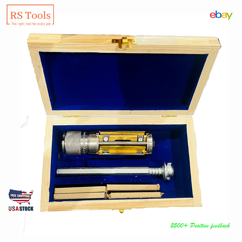 Cylinder Engine Hone Kit 45mm To 65mm Honing Machine + 4 set Honing Stones USA