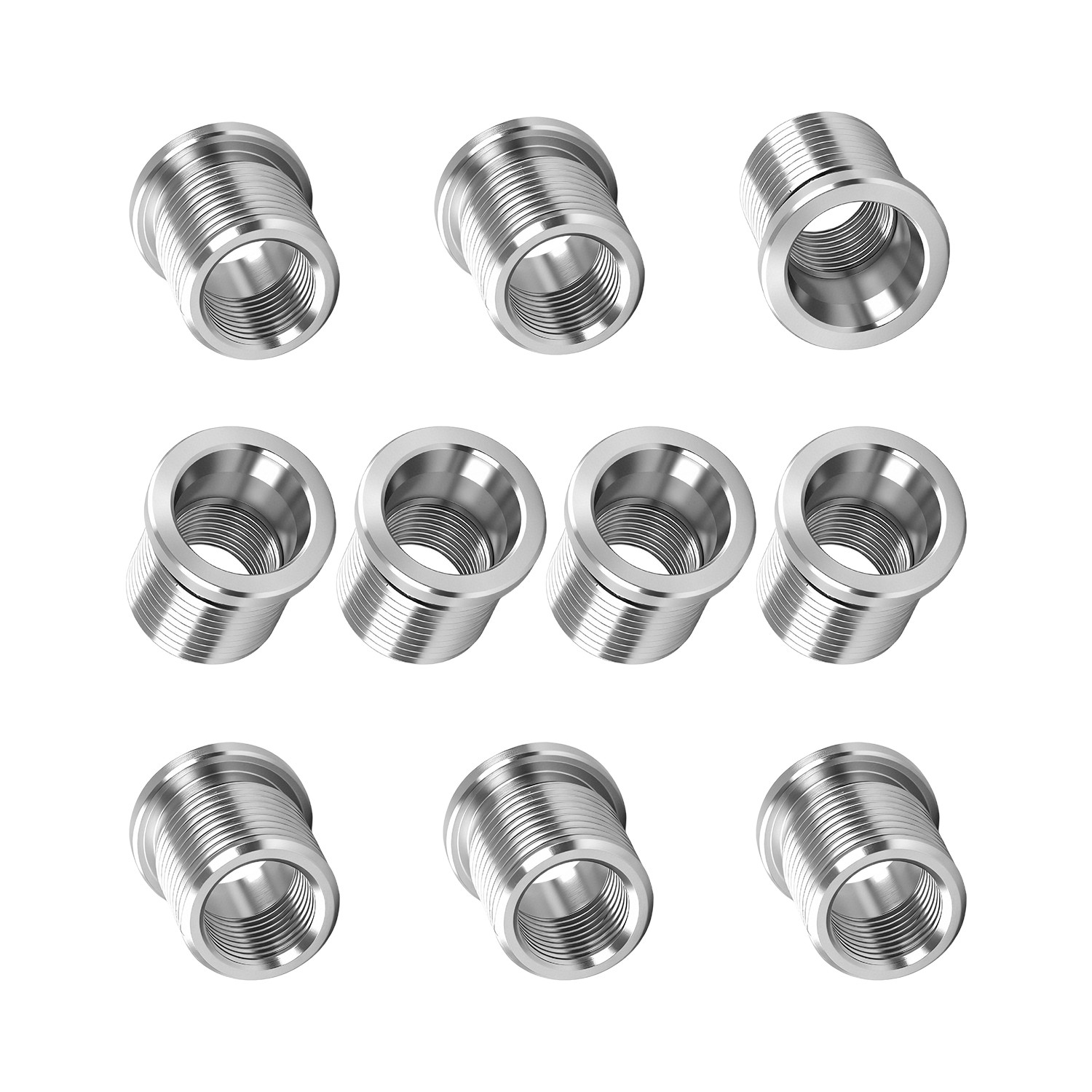 10PCS New Spark Plug Port Insert for Ford Triton 4.6L 5.4L V10 14mm 389 100