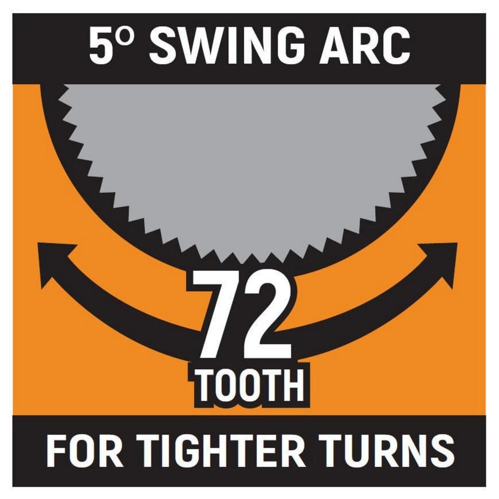 1/4 In. Drive 72-Tooth Quick Release Locking Flex Slim Head Ratchet