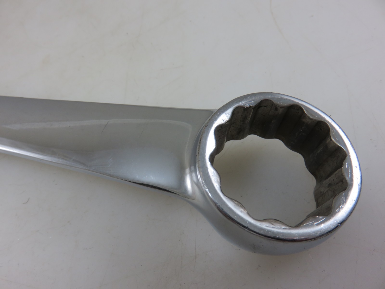 Snap-On OEX36 1-1/8″ Combination Wrench 12pt 15.5″ Long Vintage