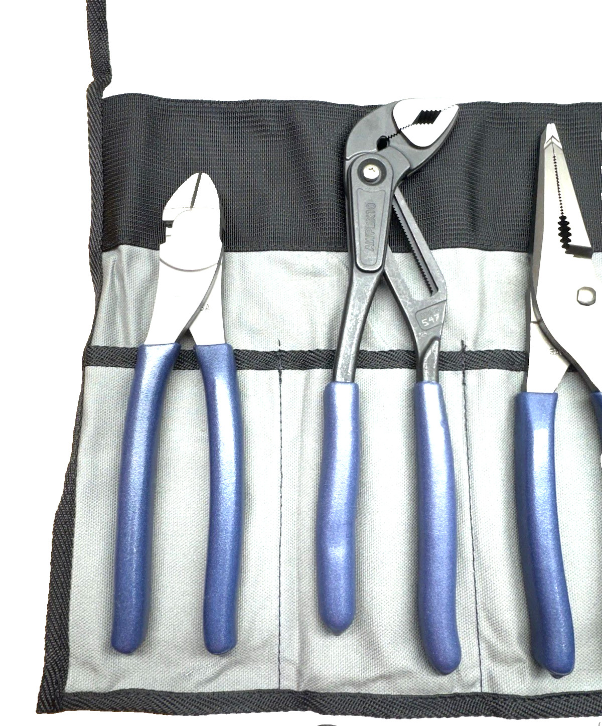 NEW Snap-on™ PL4TGKB1MB 4-pc Plier Set Includes 388ACF PWCS9AF LN47ACF AWPBX10