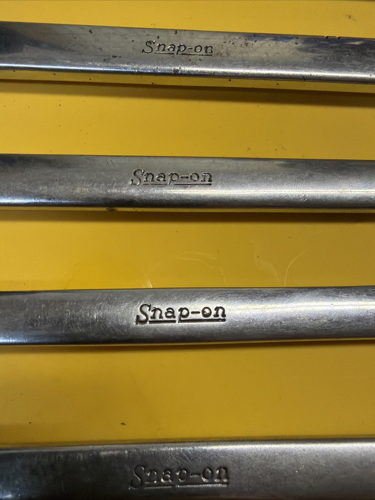 Snap-On Tools USA SAE Open-End RXS Flare Nut Combination Wrench SET of 7