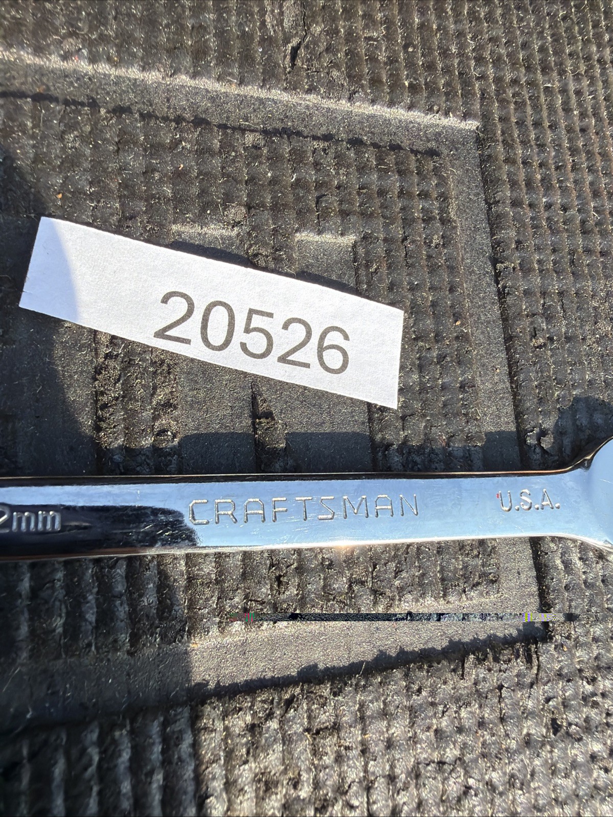 Craftsman USA Made 42423 GK-C 12mm Reversible Ratcheting Combination Wrench 12PT