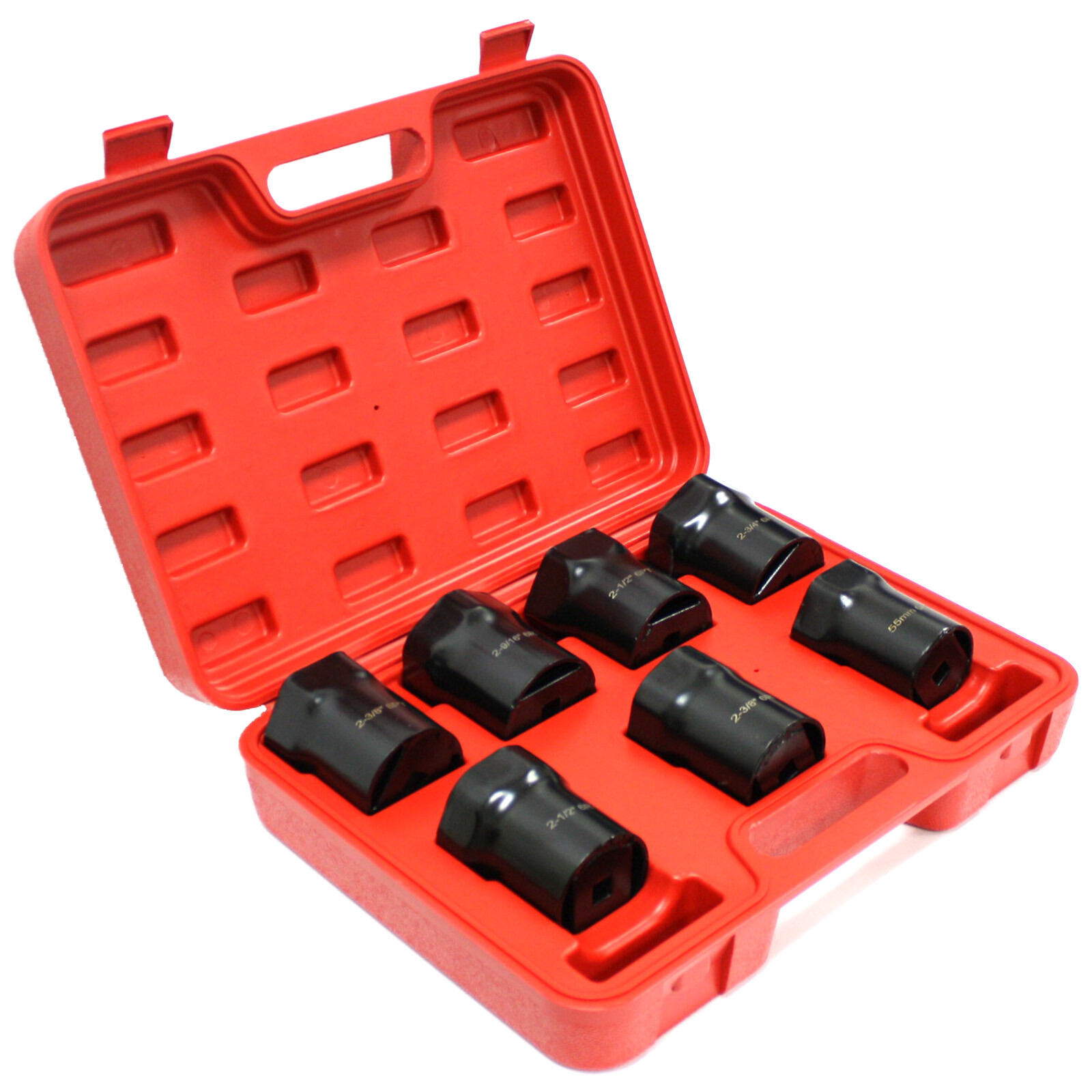 7pc Thin Wall Wheel Bearing Axle Lock Nut Socket Set Toyota FORD F150 F250 F350
