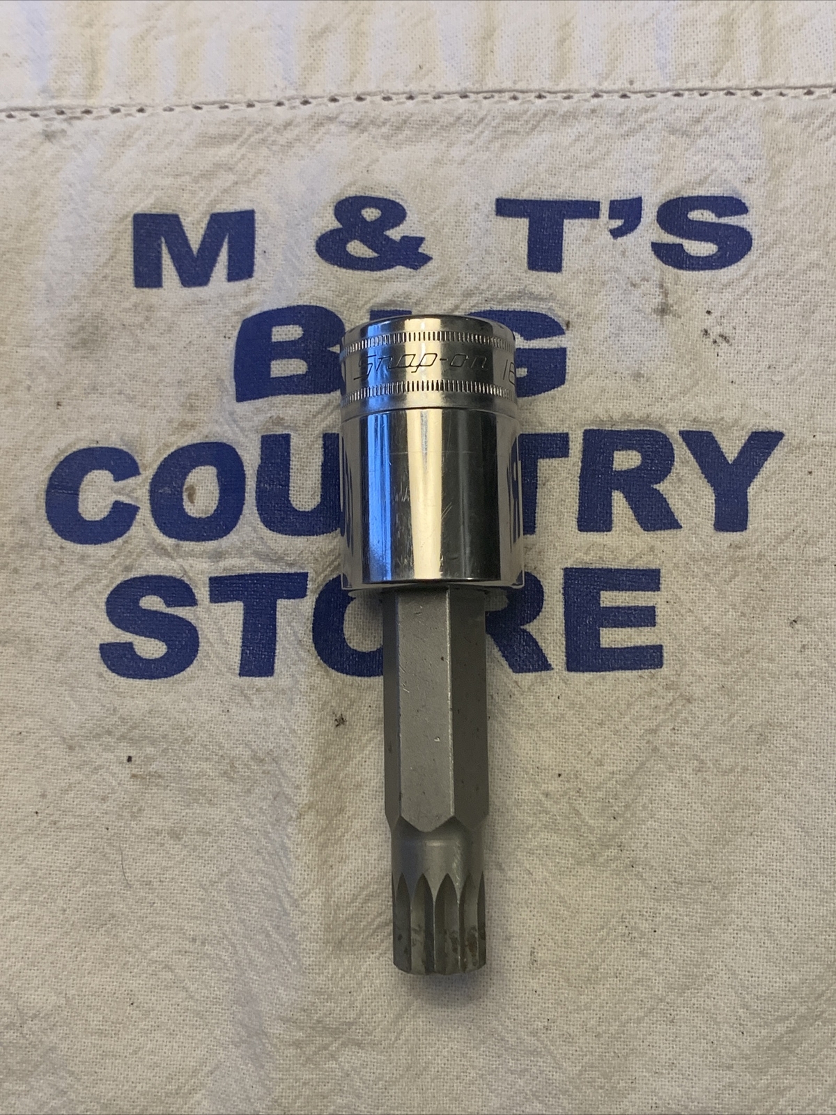 Snap-on 1/2″ Drive Metric 16 mm Standard Triple Square Bit Socket Driver STSM16E