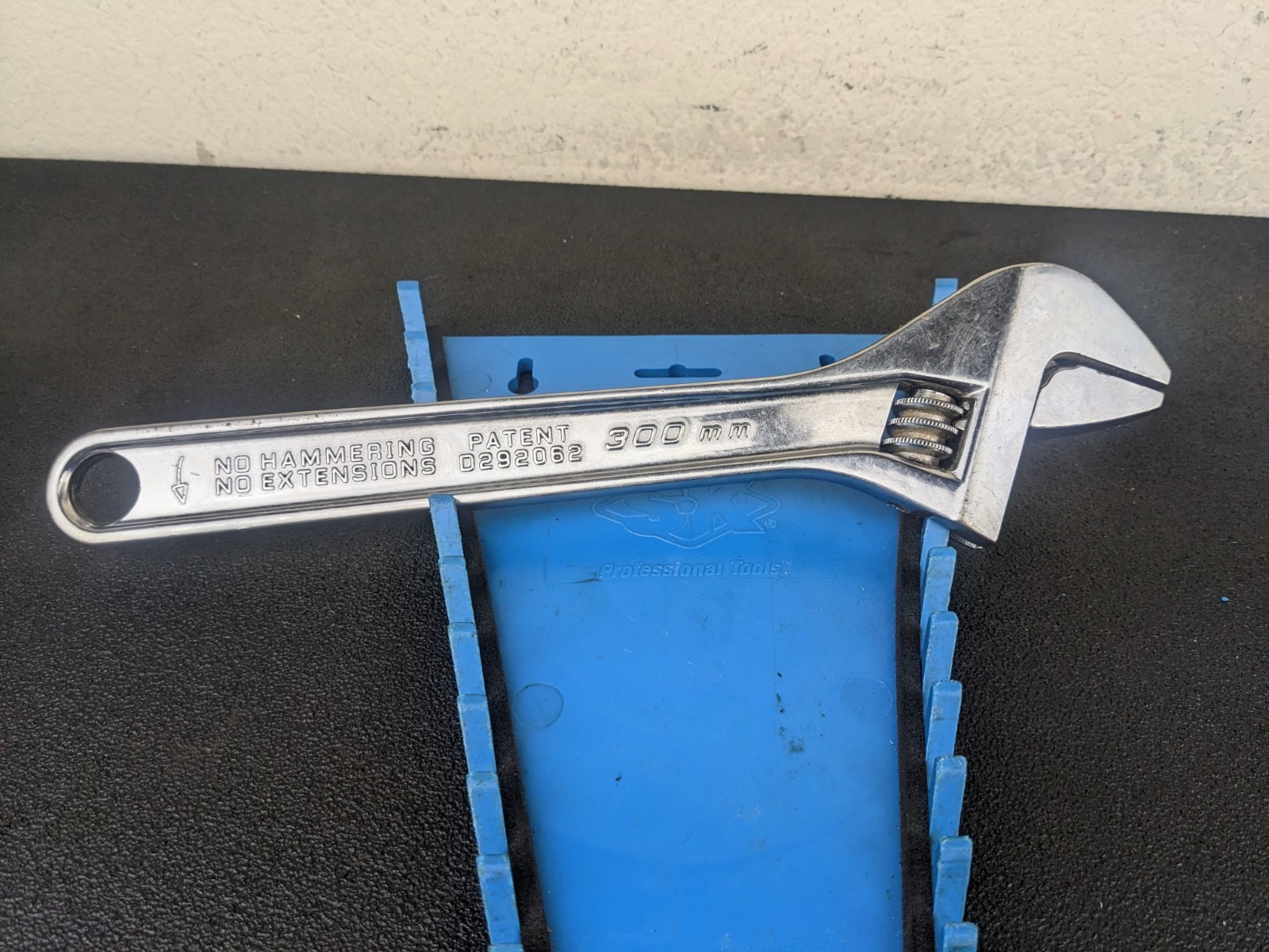 #bp486 Snap On Tools AD12 Adjustable Wrench 12” Or 300 mm Chrome Made In USA