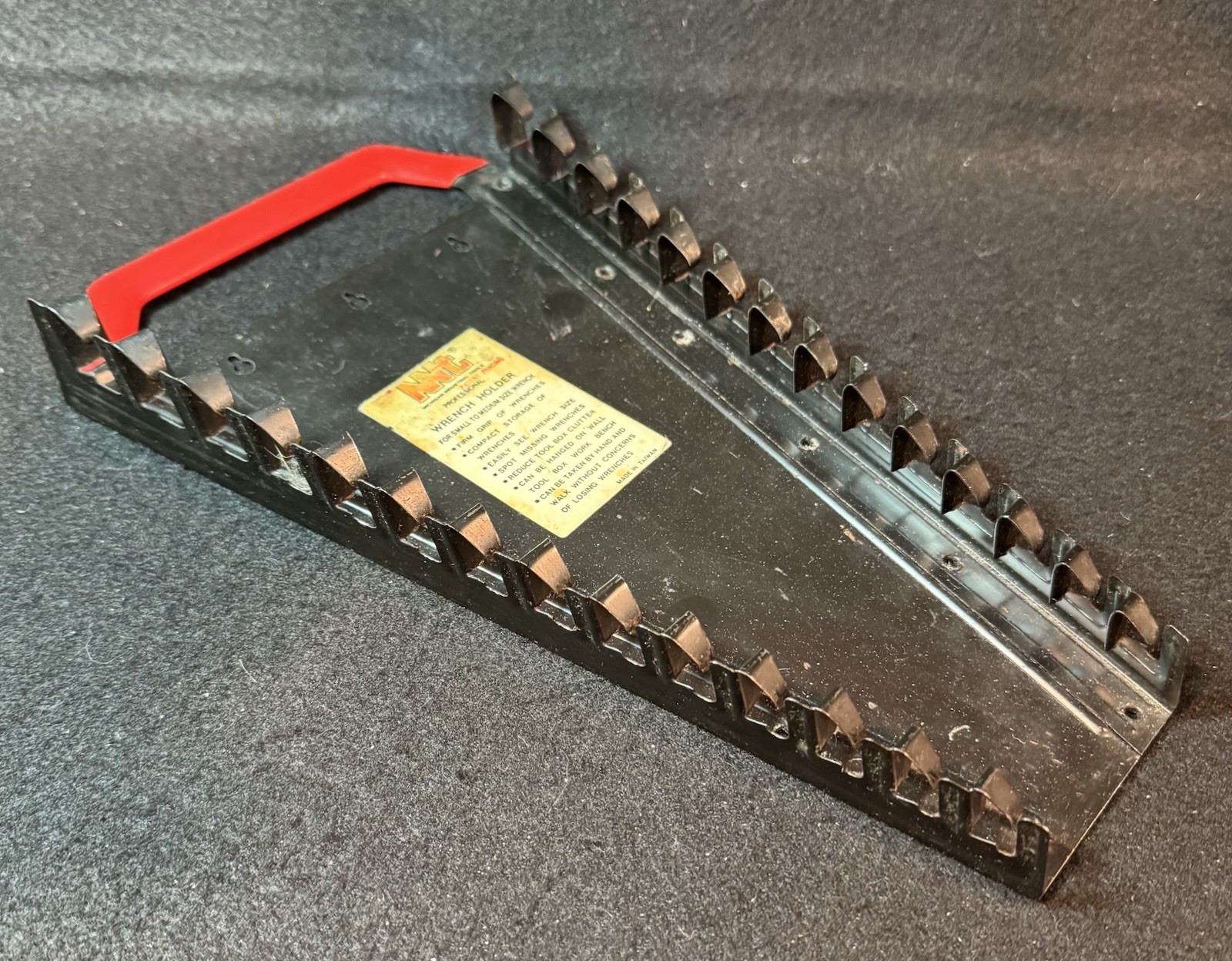 MIT Michigan Industrial Tools 14 SLOT WRENCH SET HOLDER » METAL » USA 🇺🇸