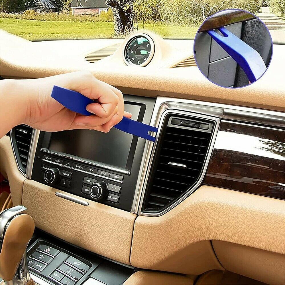 6 Auto Trim Removal Tool Kit Car Panel Door Dashboard Fastener Remover Pry Set