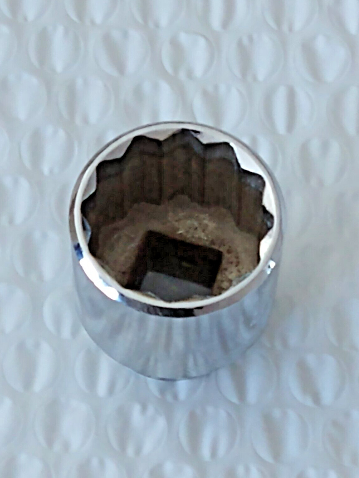 MAC Tools V2-25MMR, 1/2″ DR. 25MM. SHALLOW, 12 PT. SOCKET *NEW/UNUSED* KNURLED*