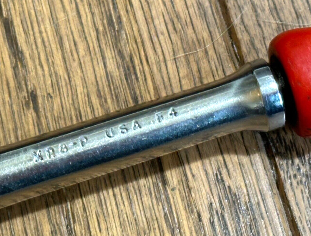 🇺🇸 MAC Tools USA 3/8″ DR Ratchet RED Socket Wrench Pear Fixed Head 8″ Long