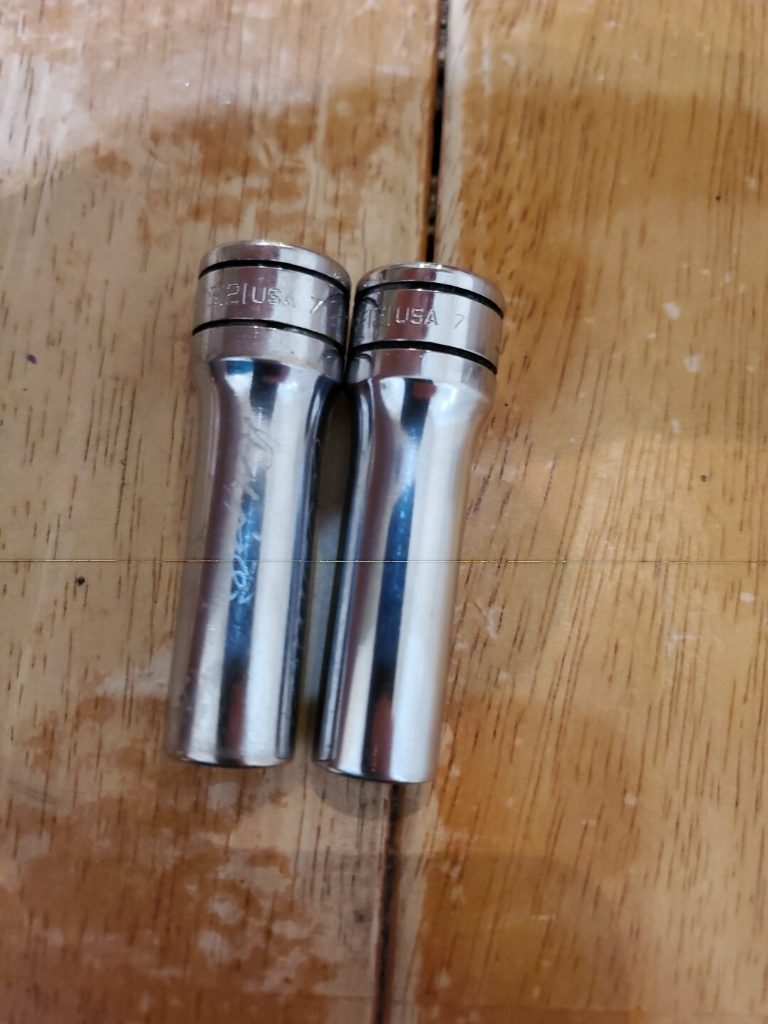Snap On 3/8 Drive 3/8 6&12PT Deep Sockets Lot Of 2