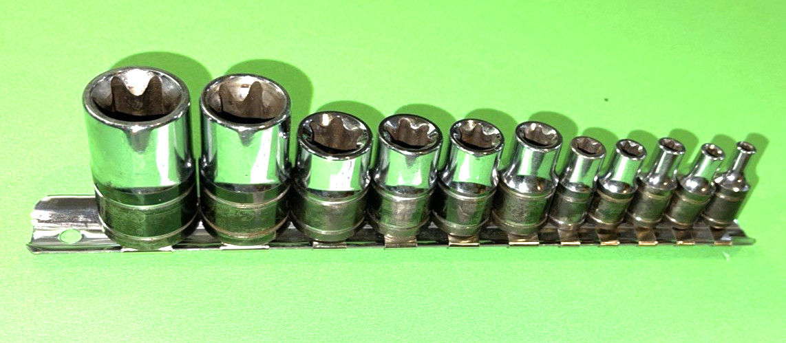 MATCO TOOLS SIVER EAGLE 11 PIECE MULTI-DRIVE INSIDE TORX SOCKET DRIVER SET