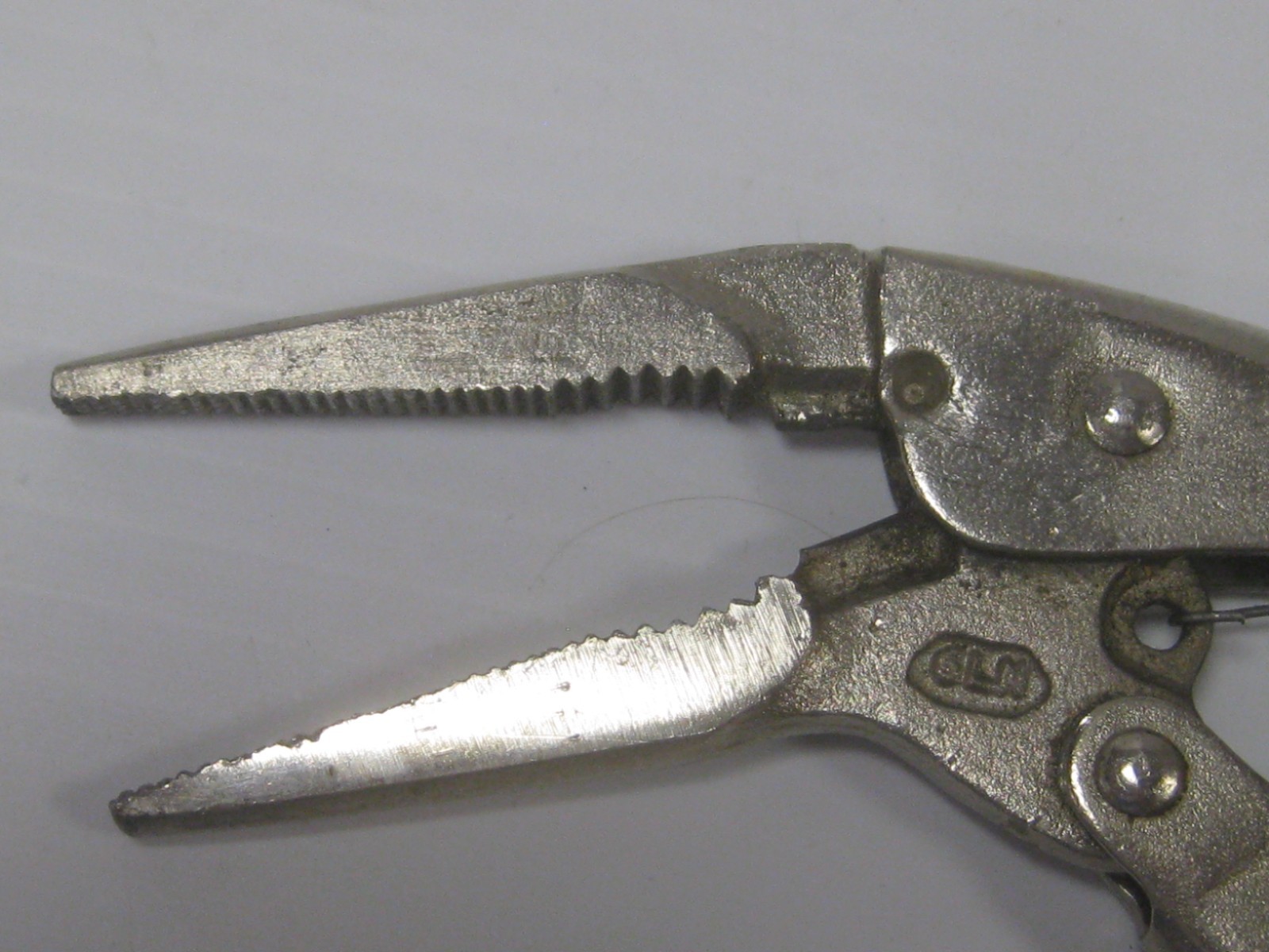 Vintage Peterson Dewitt USA 6″ Long Nose Vise Grip Plier 6LN