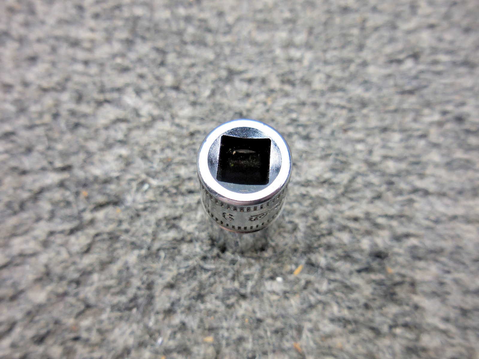 Snap-on Tools 9mm TMM9 1/4″ Drive Shallow Socket 6 Point Metric USA 1986
