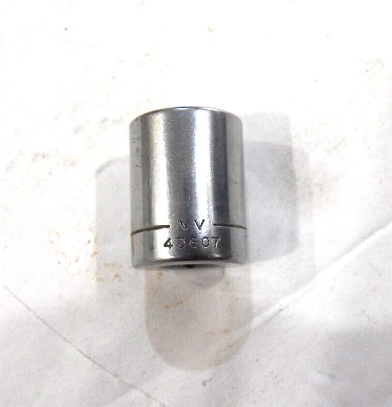 Craftsman 1/2 in 1/4-Dr 12-Pt Standard Socket #43607 -VV- Series – Made in USA