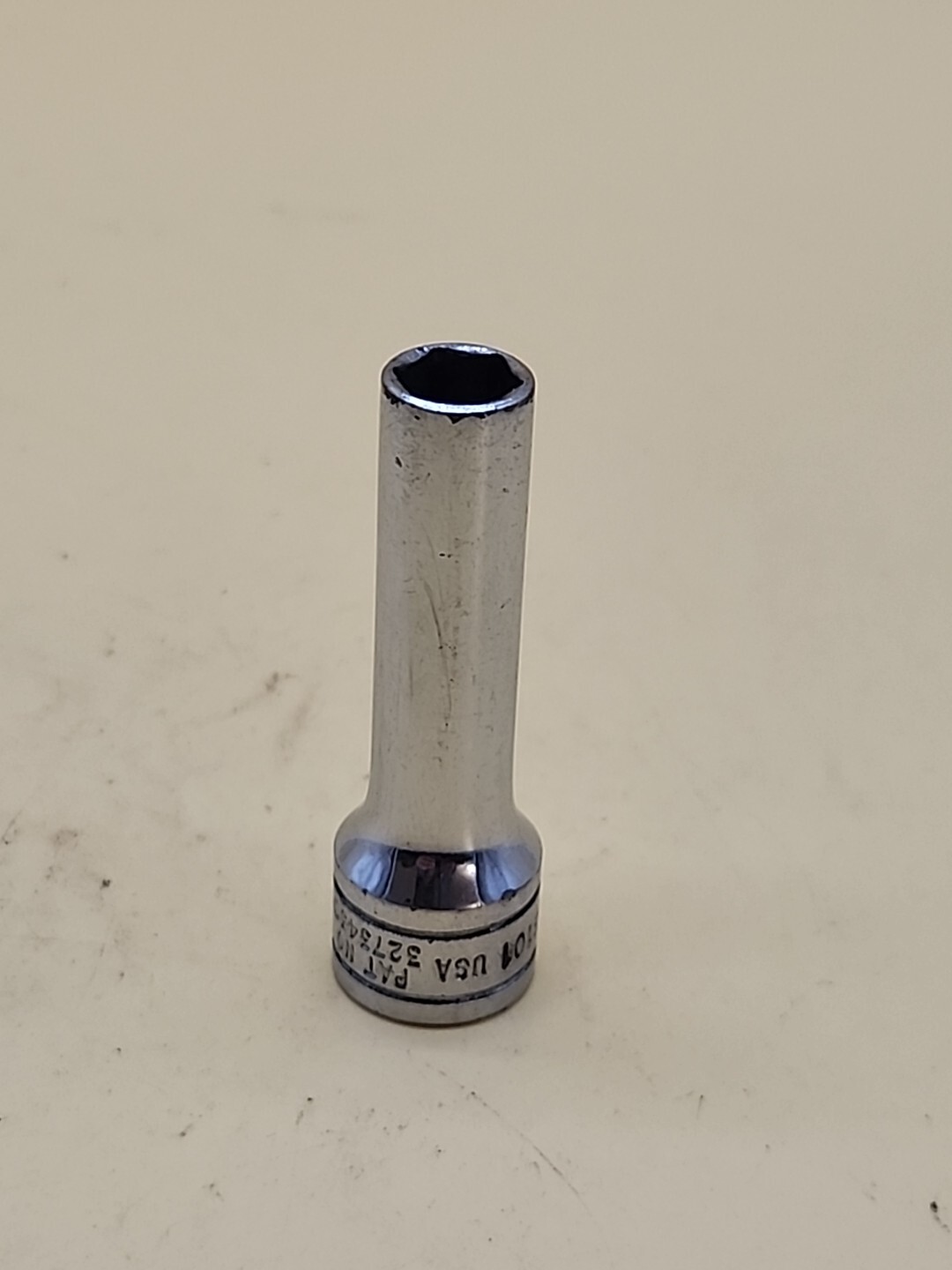 Snap-on Tools SFS101 3/8 Dr 6Pt 5/16 Flank Dr Deep Chrome Socket USA
