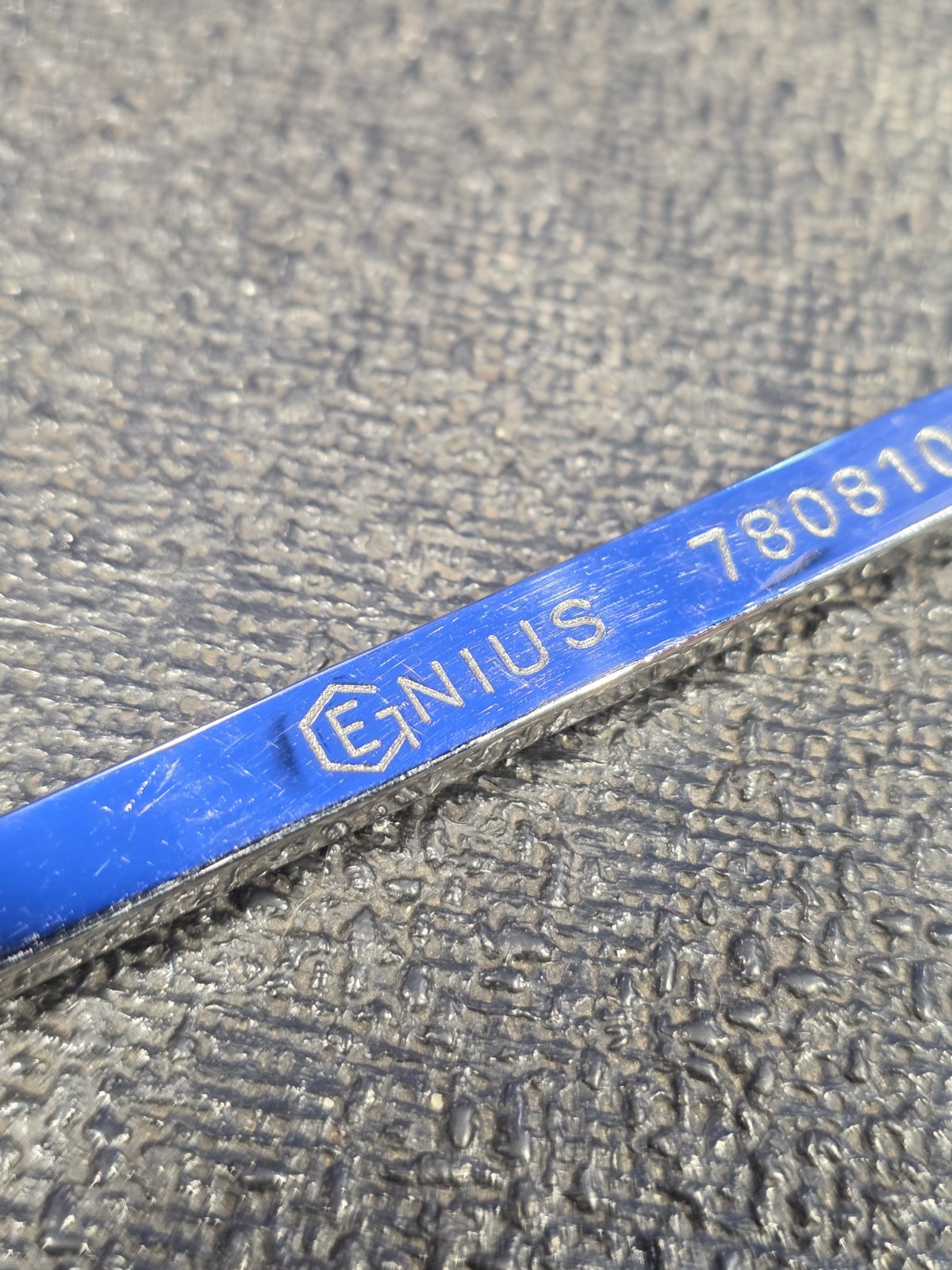 Genius Tools 780810L 8mm x 10mm Extra Long 12-Point Metric Box End Wrench