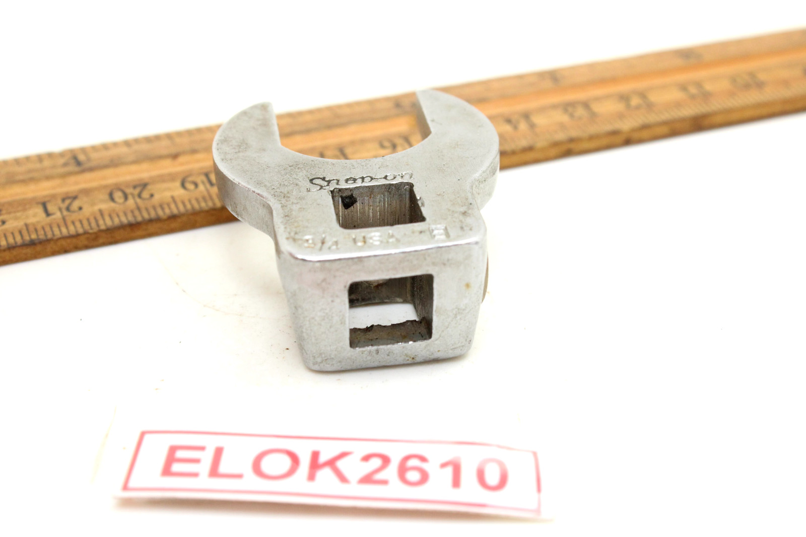 SNAP ON 3/4″ 3/8″ Drive Crowfoot SAE Chrome 2-Way Mount-Side Or Bottom USA