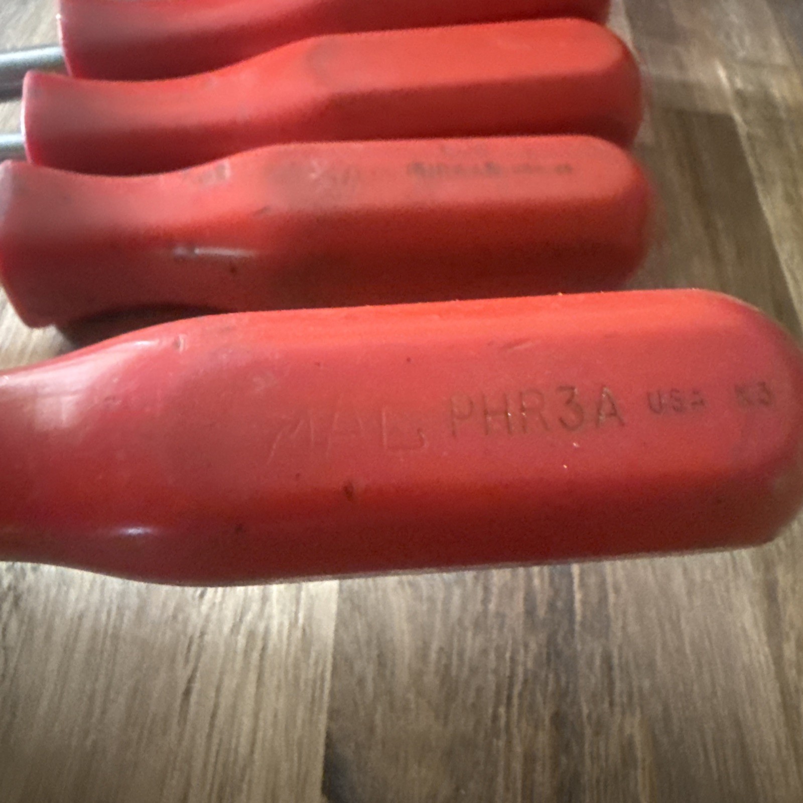 MAC Tools 7 pc Hard Handle Screwdriver Set – Red