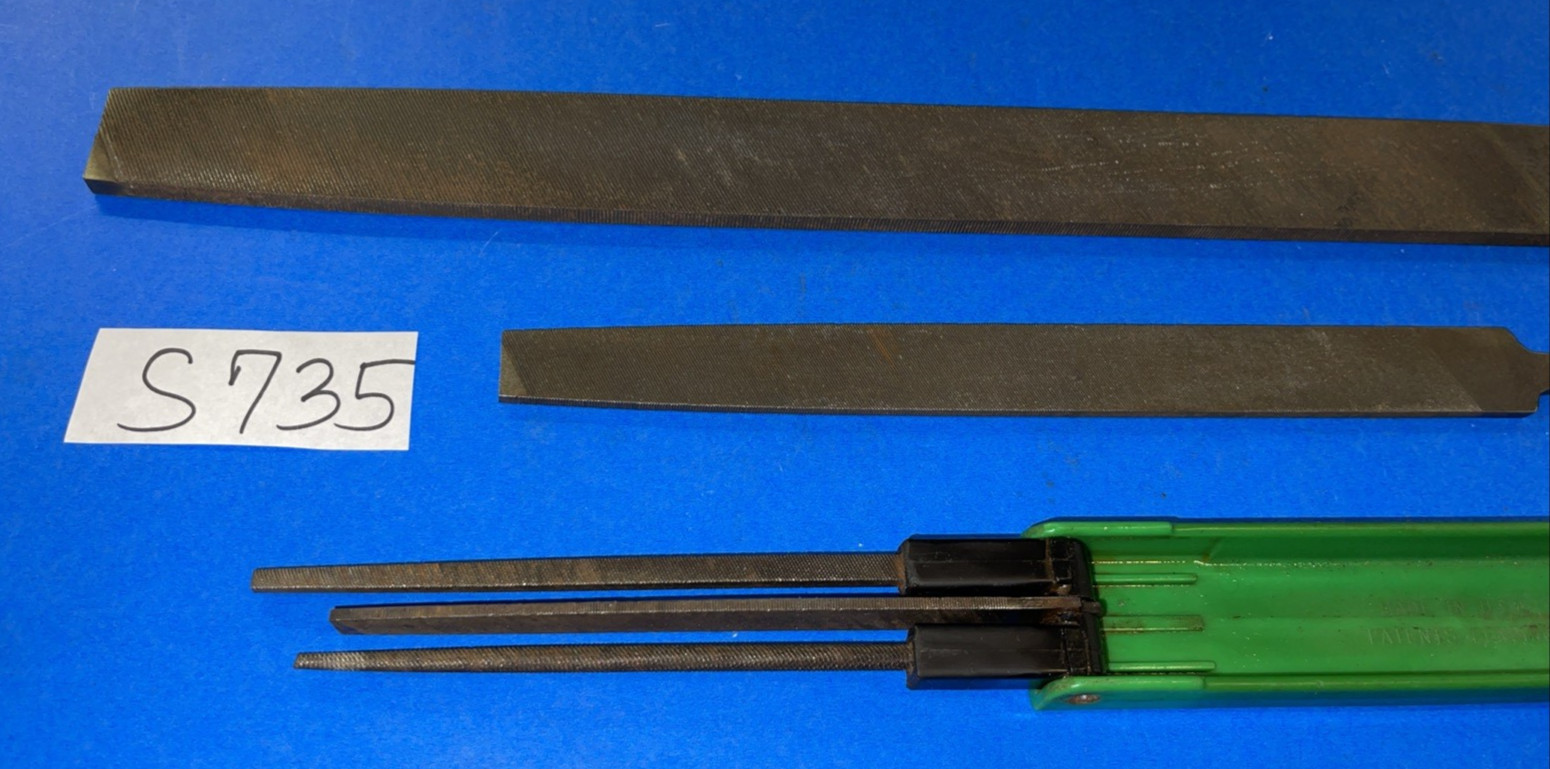 MATCO TOOLS 5 PIECE ASSORTED FILES 5 INCHES TO 19 INCHES LONG