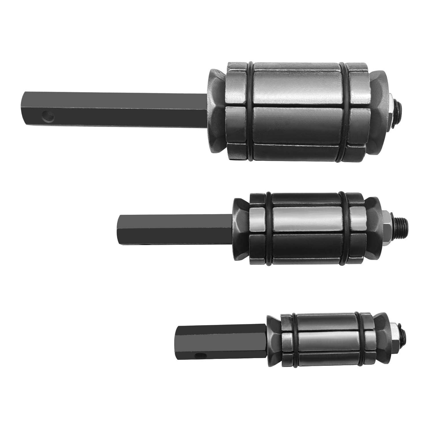 Exhaust Pipe Expander Tail Pipe Muffler Spreader Tool 3 Pieces 1-1/8″ to 3-1/2″