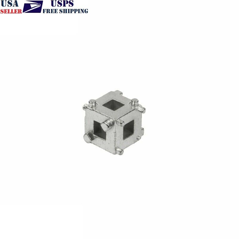 x2 Auto Car Vehicle Rear Disc Brake Piston Caliper Wind Back Cube Tool 3/8 Inch