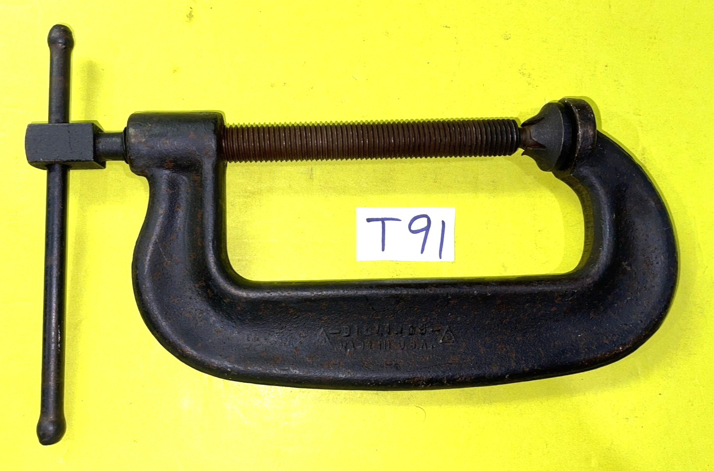 BILLINGS TOOLS C CLAMP No. 106 GENERAL SERVICE 6 INCH CLAMP FREE SHIP IN THE US