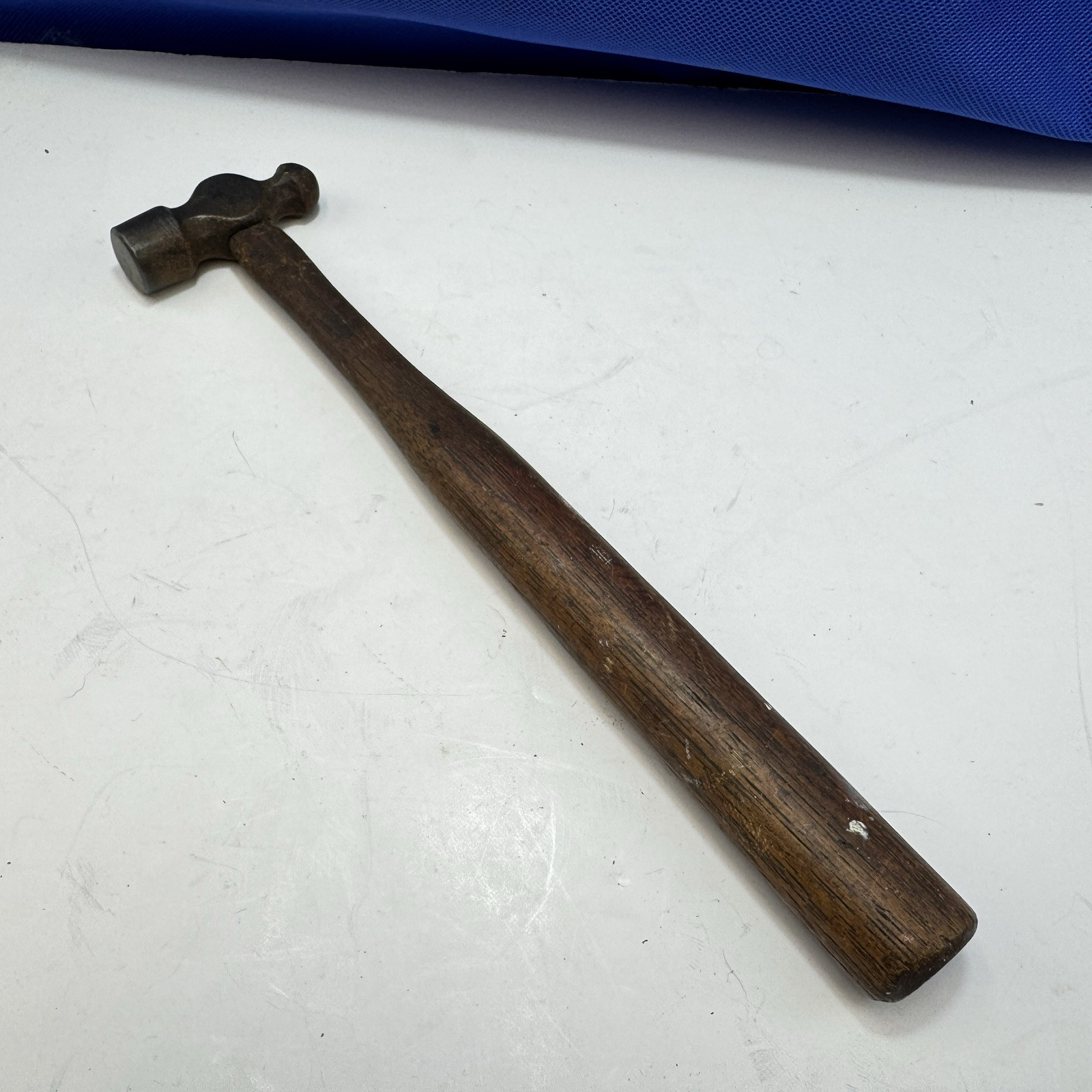 Ball Pein Hammer 400g 11″ Hickory Shaft Vintage Peen Reclaimed Tools Carpentry