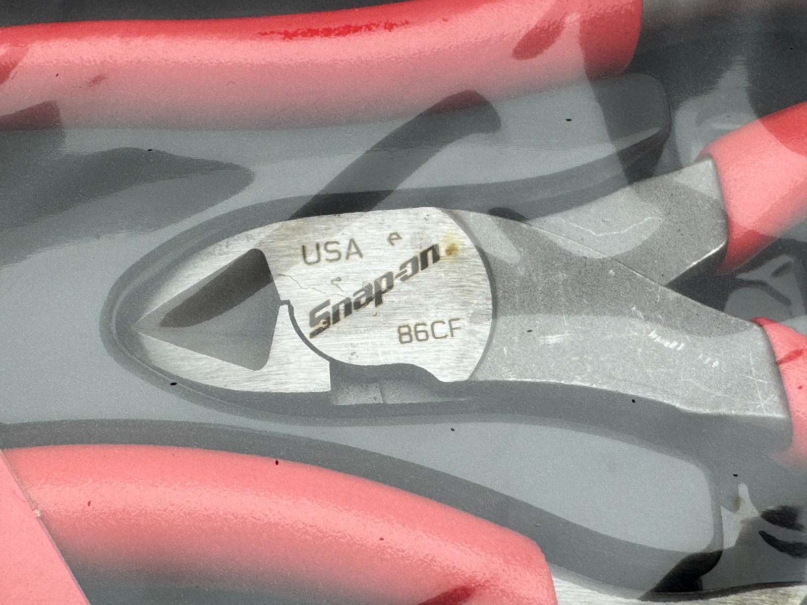 Snap-On NEW PLR300 3-Piece Pliers/Cutters Set Red