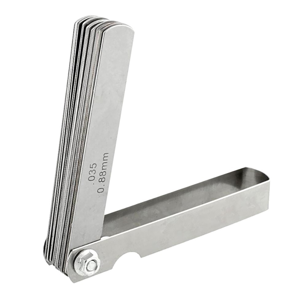 NEW 32 Blades Feeler Gauge Dual Marked Metric and Imperial Measuring Tool Steel