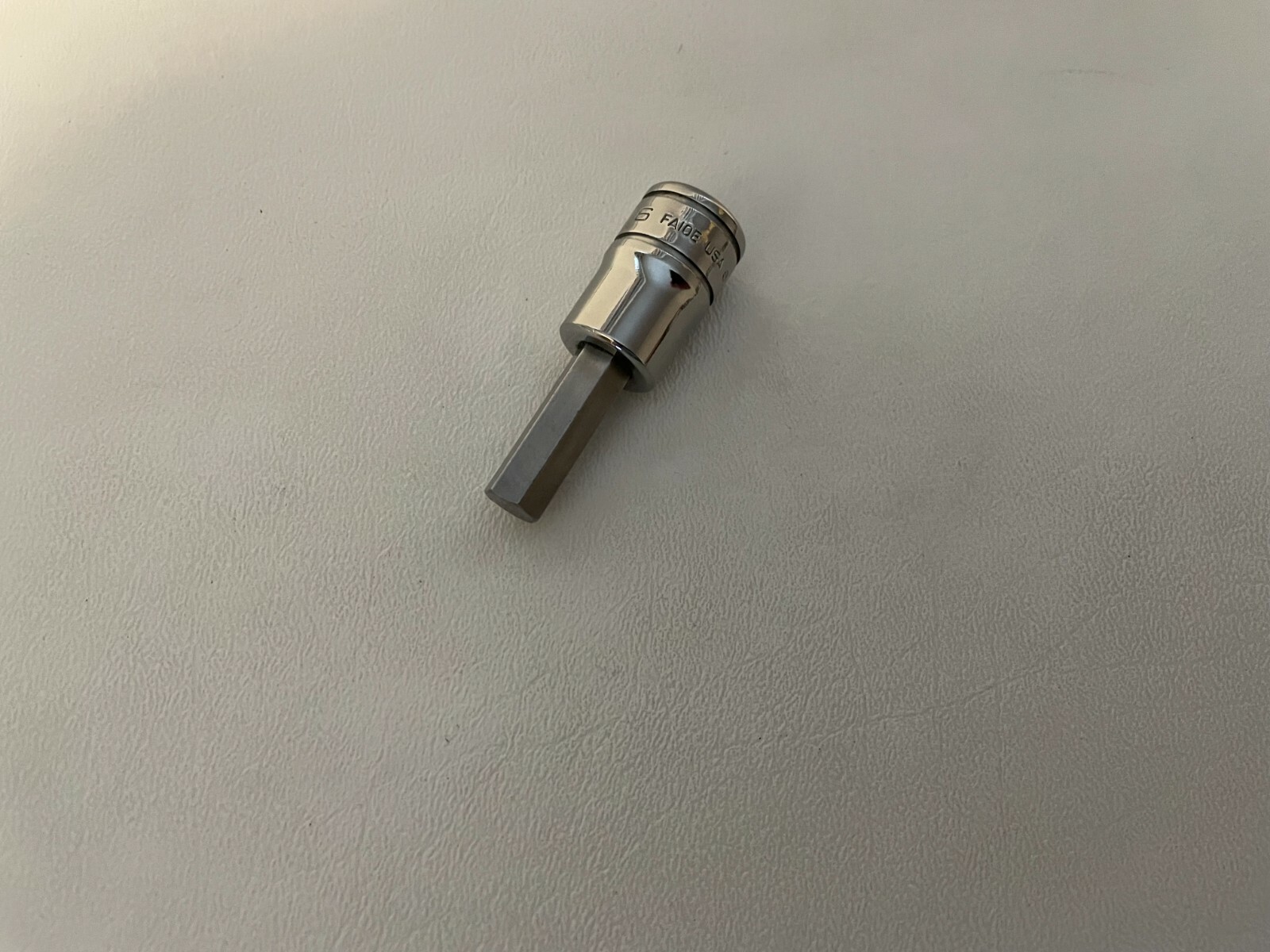 Snap-On Tools USA *MINT 2018* 3/8″ Drive 5/16″ SAE Hex Bit Chrome Socket FA10E