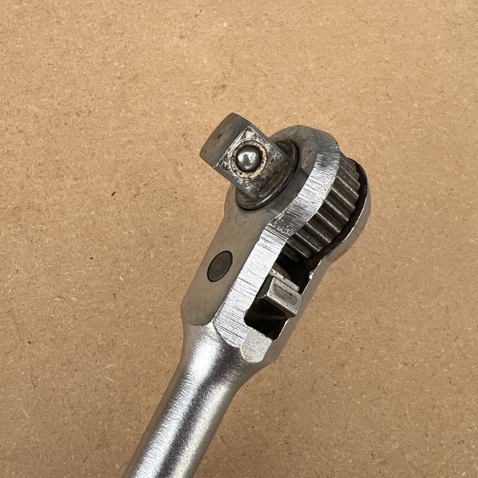Action Tools 1/2″ Drive Reversible Ratchet Chrome 77A 10″ Length Made in USA