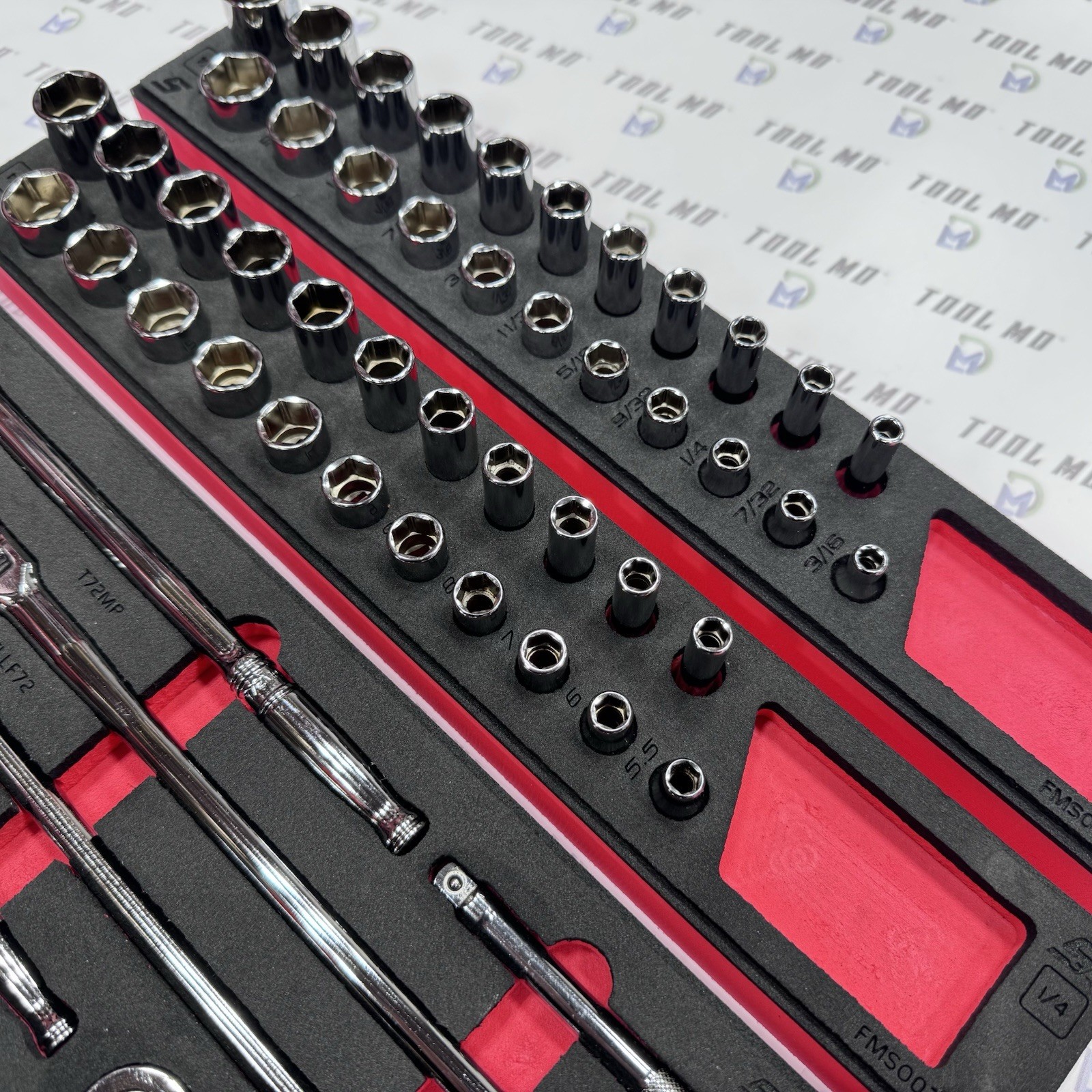 Snap-on Tools NEW 52pc 1/4″ Drive Essential Set RAT108ESSFR 122STTMFR 122STTMMFR