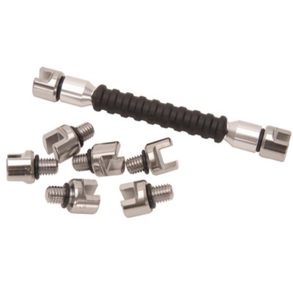 Tusk Spoke Wrench Set Silver