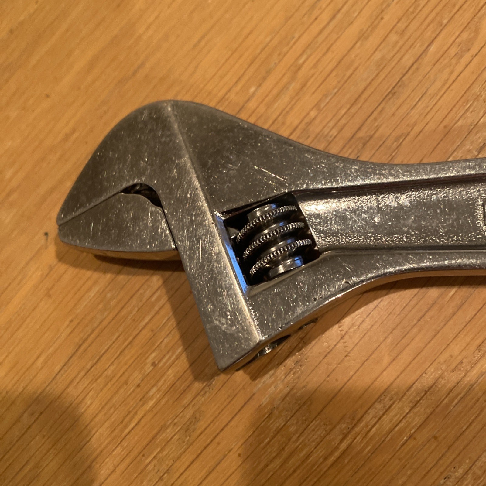 Snap-On Tools AD10 10″ 250mm Adjustable Wrench Chrome Made in USA