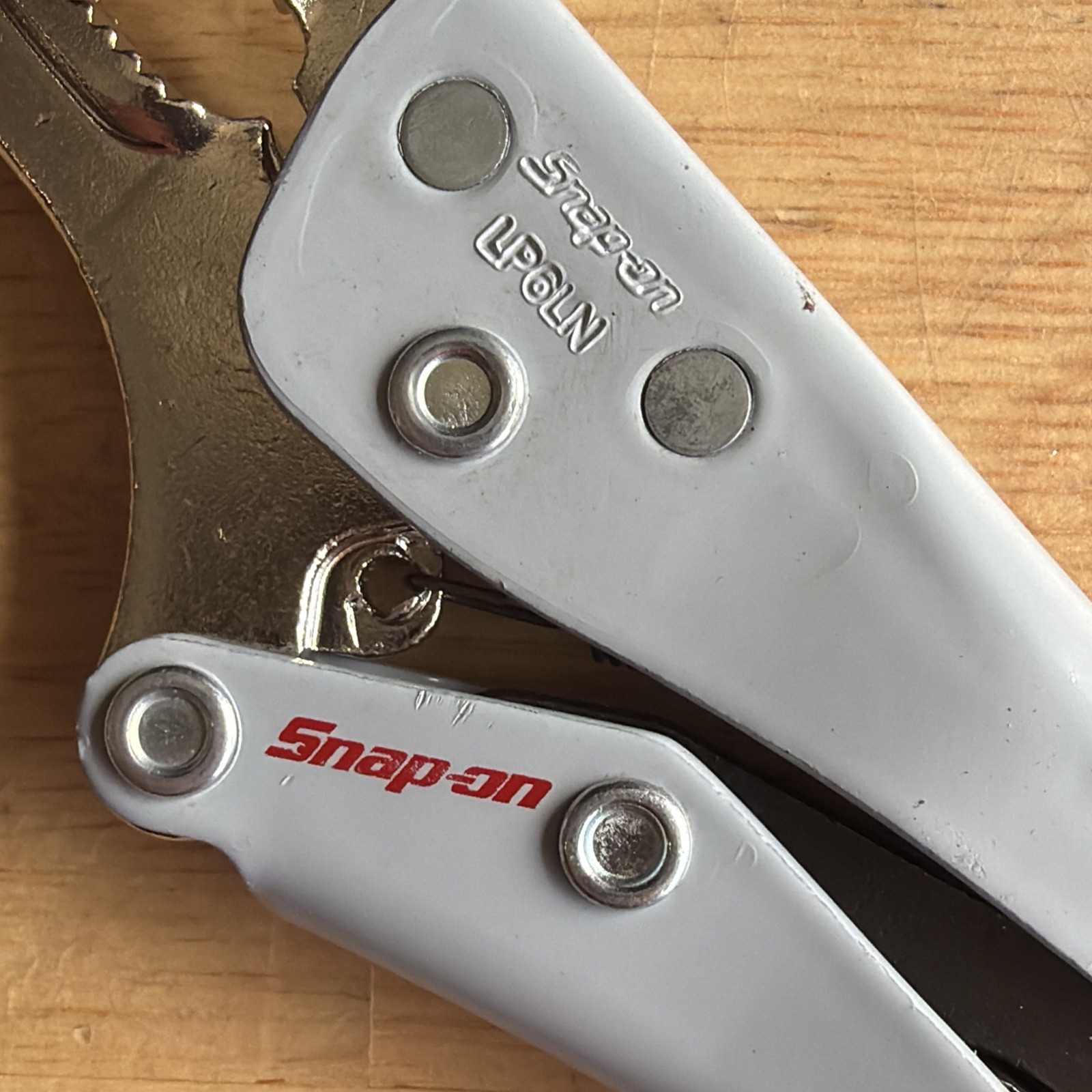 Snap On Tools 6″ Long Nose Locking Pliers LP6LN Spain New Other 2025 Date Code