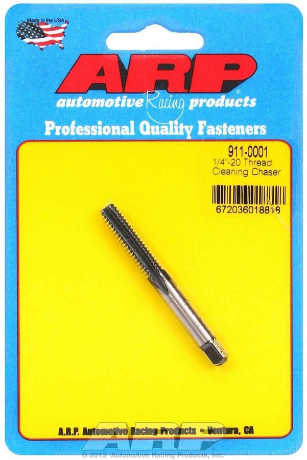 ARP 911-0001 1/4-20 Thread Chaser 1/4in-20 Thread Pitch Steel 2 1/2in Long