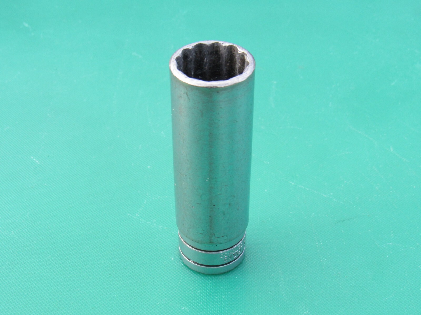 SNAP ON 3/4″ S241 1/2″ DRIVE SAE 12 POINT DEEP CHROME SOCKET 3/4 IN S 241 USED