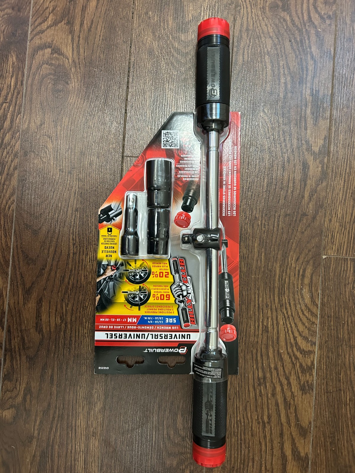 Powerbuilt Billy Club Universal Lug Wrench