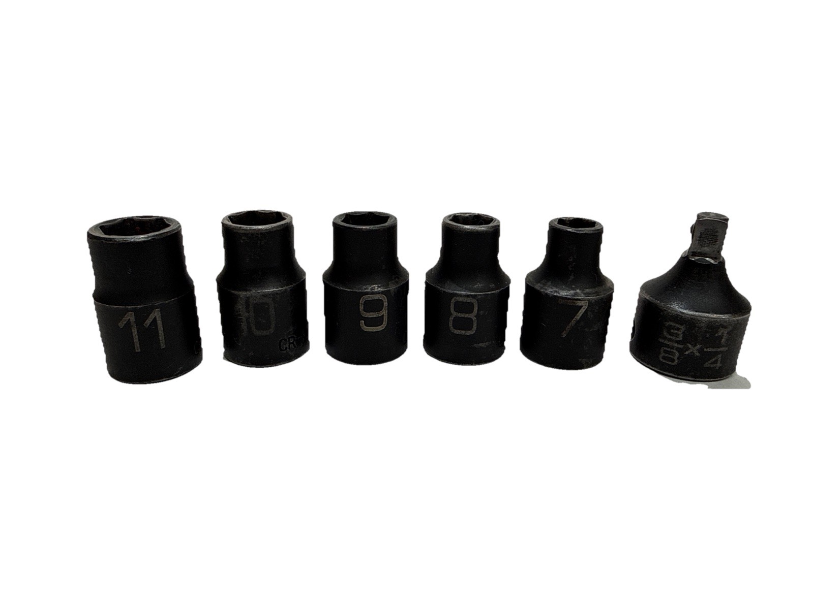 Matco 3/8” Drive Metric Shallow Impact Socket Set BP Series 7-19mm w/Adapter
