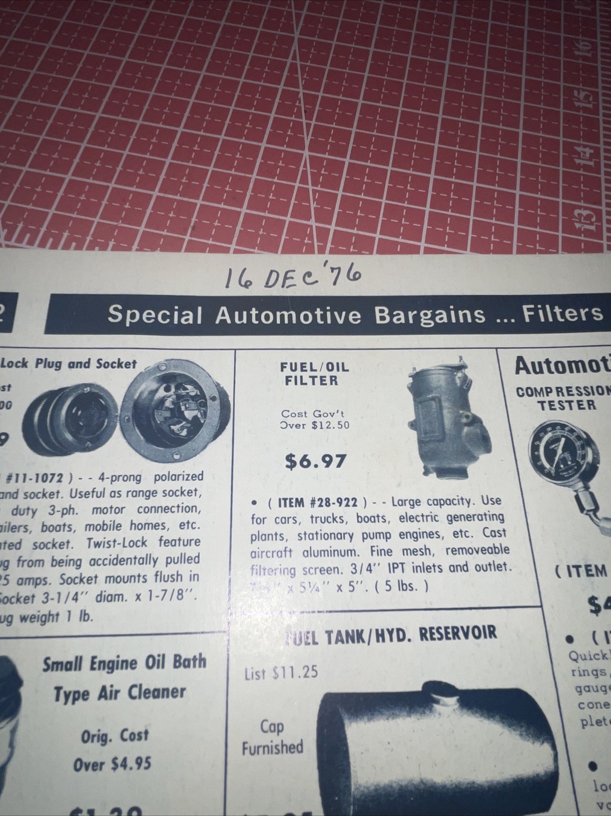 1973 & 77 Edition Burden Sales USA Surplus Center Equipment Catalogs Vintage
