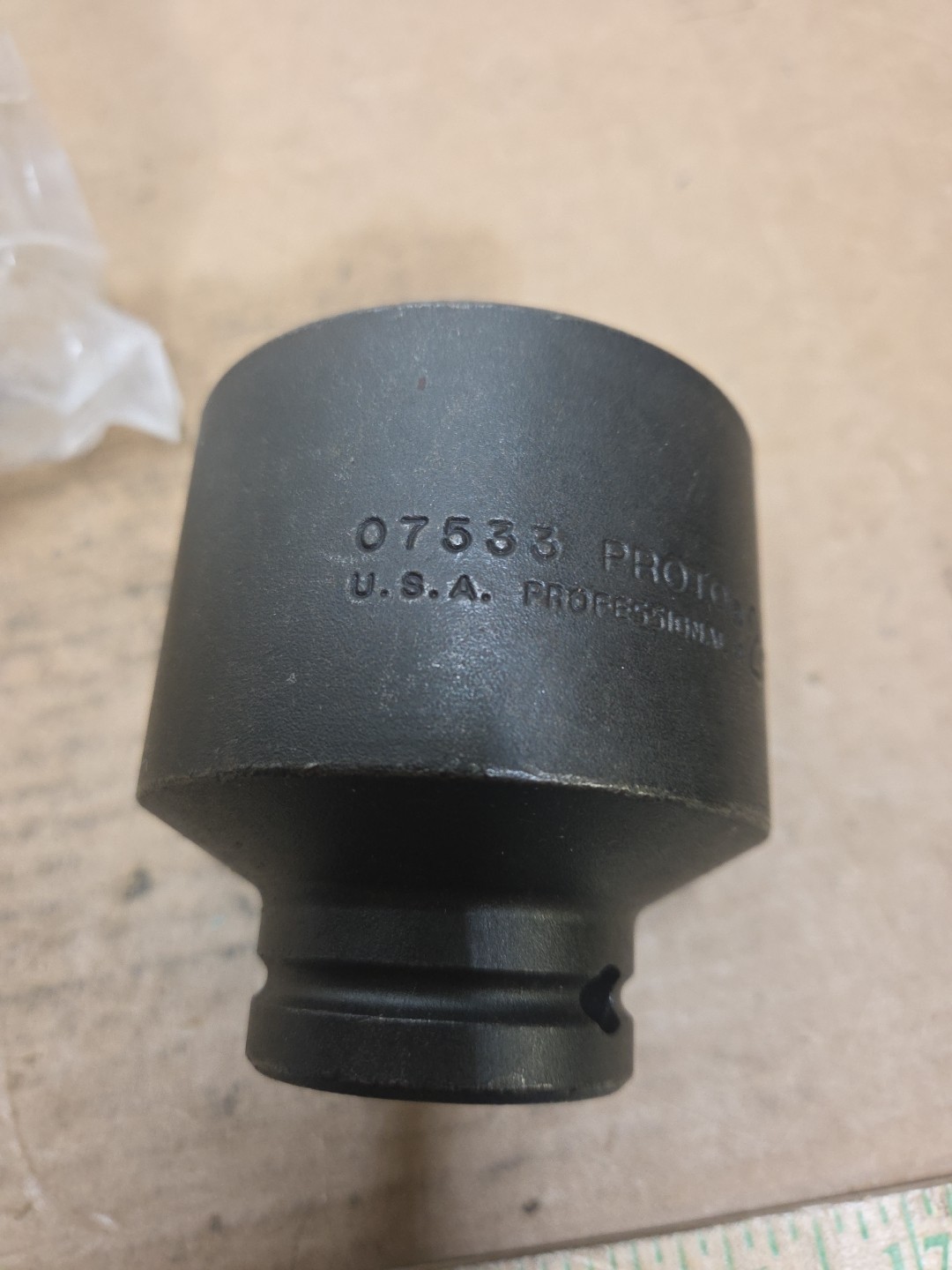 Proto 07533 6 Point 3/4″ Impact Socket 2-1/16″ Black Made in USA J07533 Standard