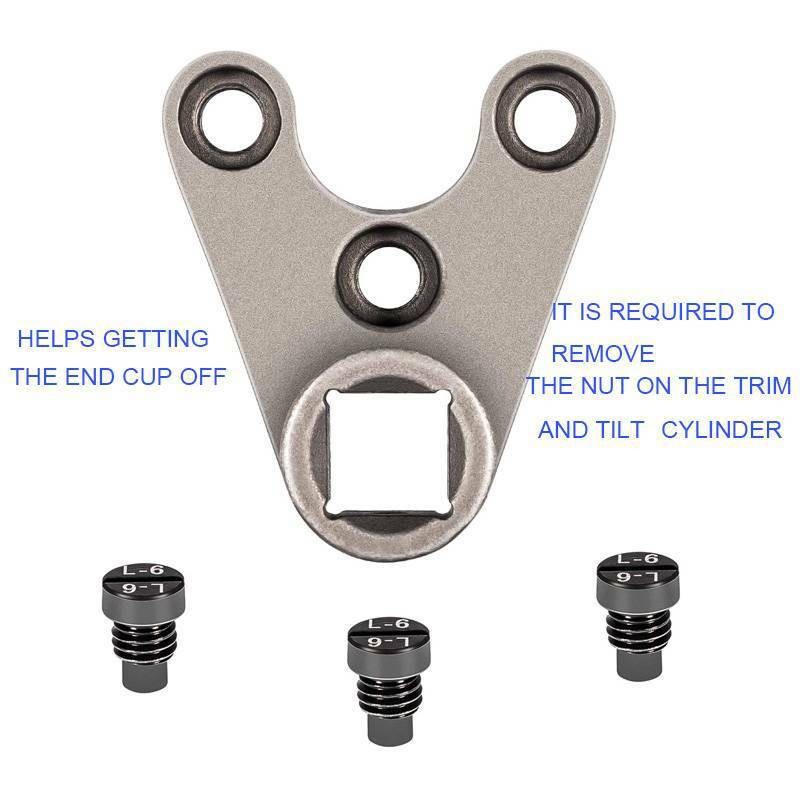 Outboard Trim/ Tilt Pin Wrench MT0009- 35mm x 6mm Tool For Suzuki Johnson