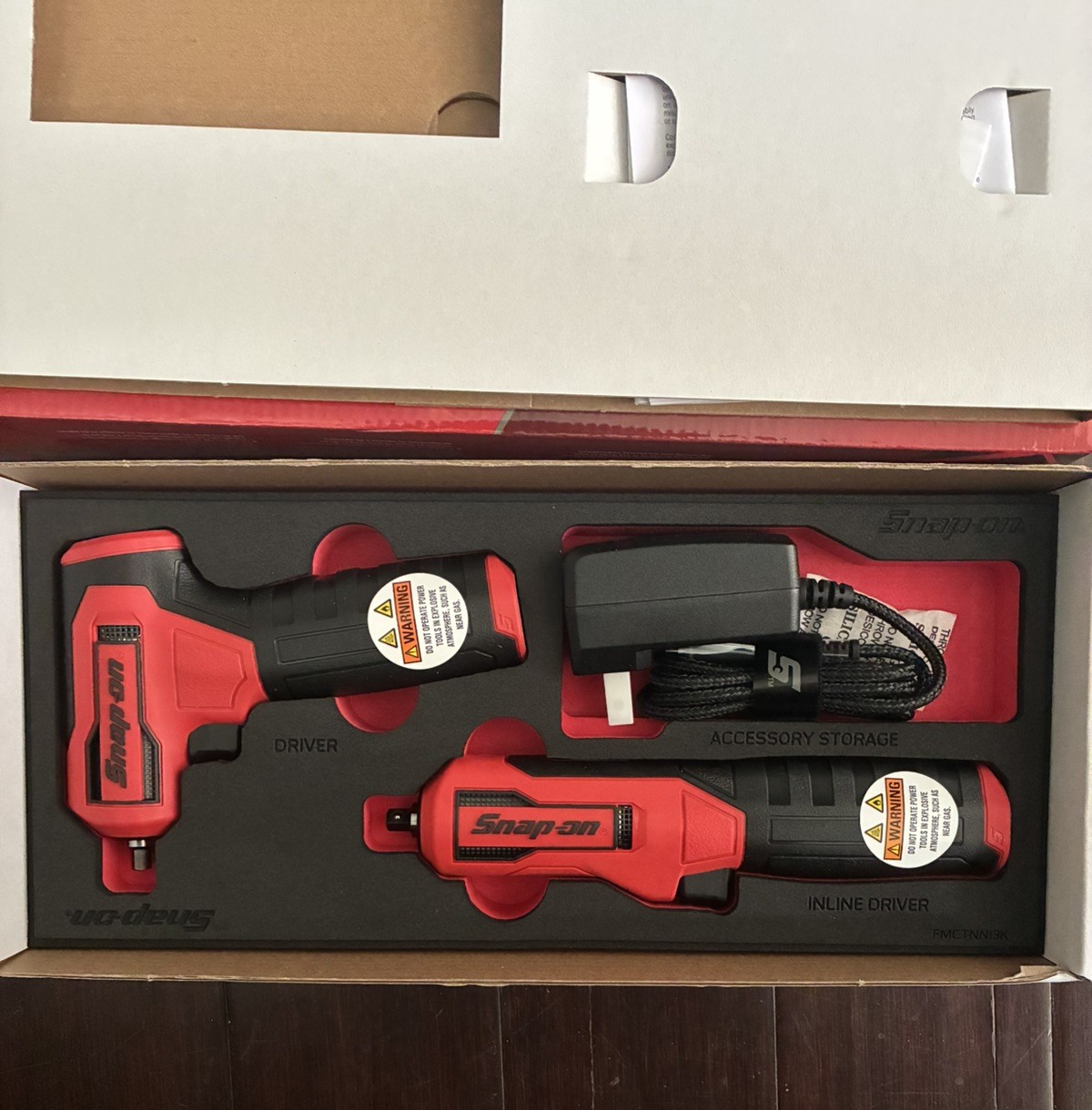 Snap On NanoAxcess 1/4” Drive In-Line Driver Tool Kit (CTNN13KF)