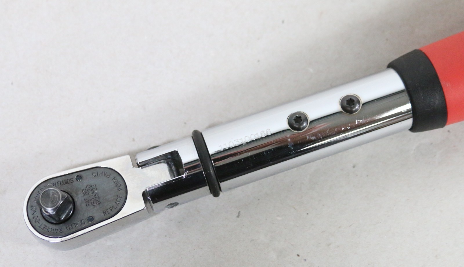 Snap-On 3/8” Drive Techwrench Flex Head Torque Wrench 5-100ft-lb TECH2FR100 NICE