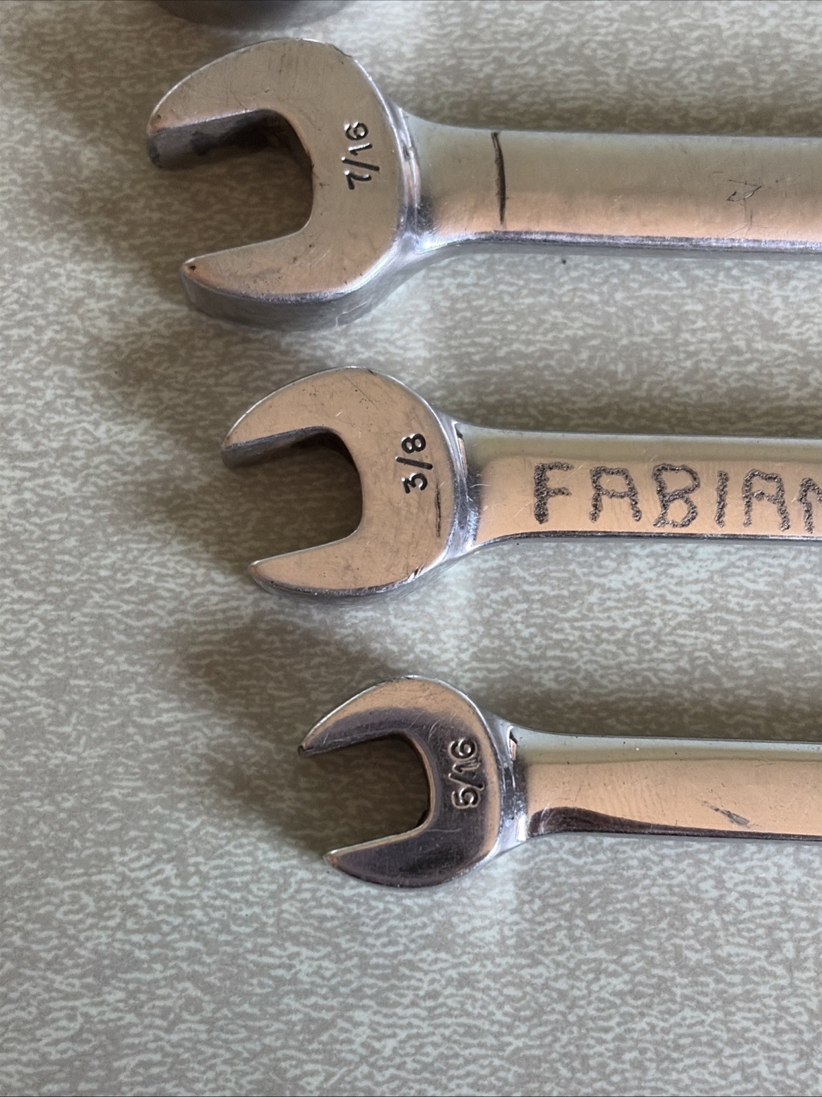 Snap On Tools Line Wrench 7 Piece Set SAE 5/16-3/4