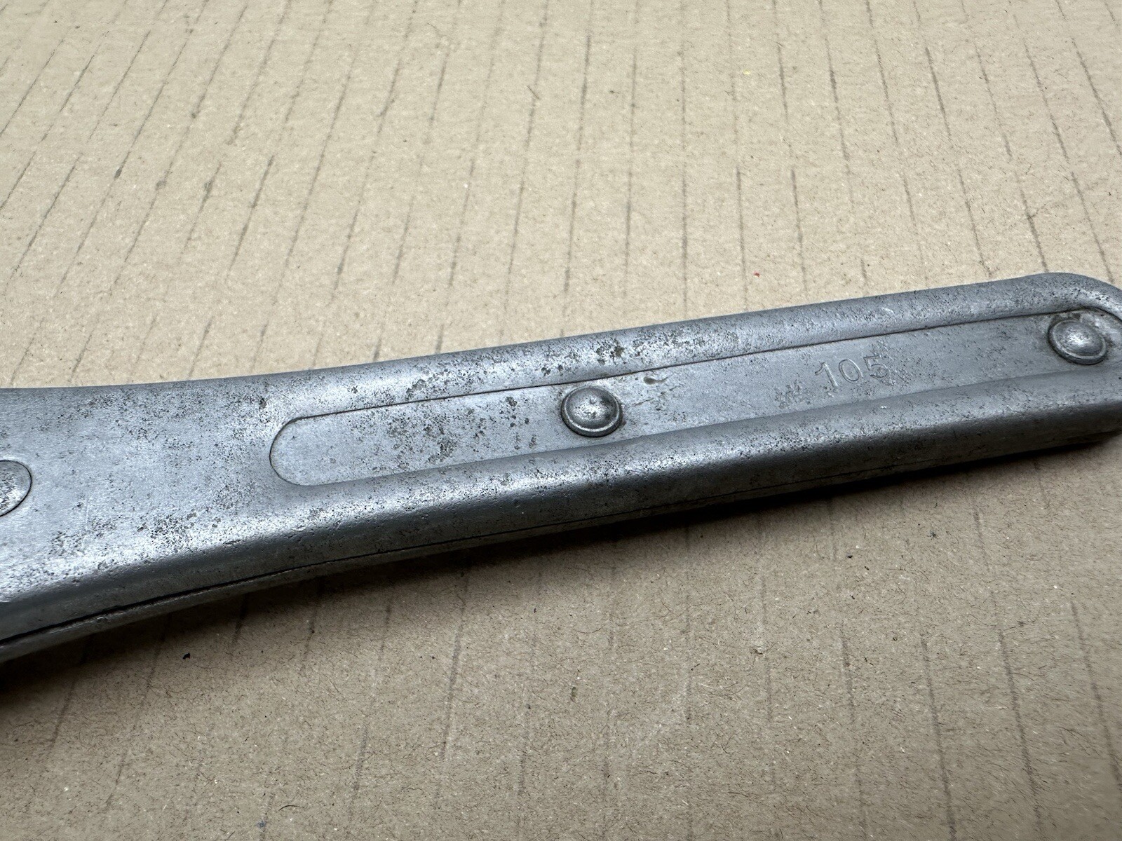 EARLY S K Ratchet Sherman Klove Female HEX Drive 105 Vintage Tools Pre Branding