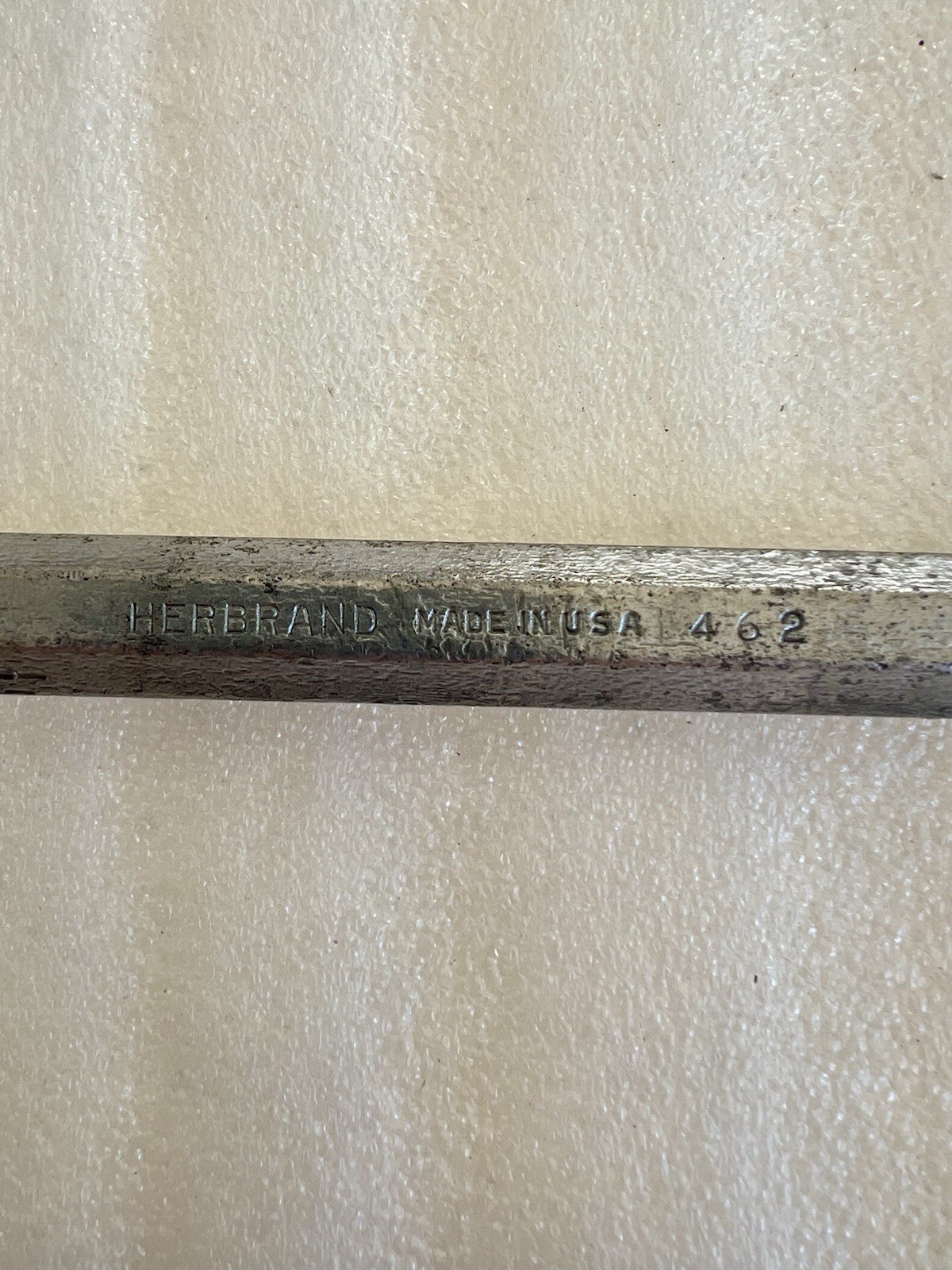 Vintage Herbrand Tools No. 462 9” Punch USA