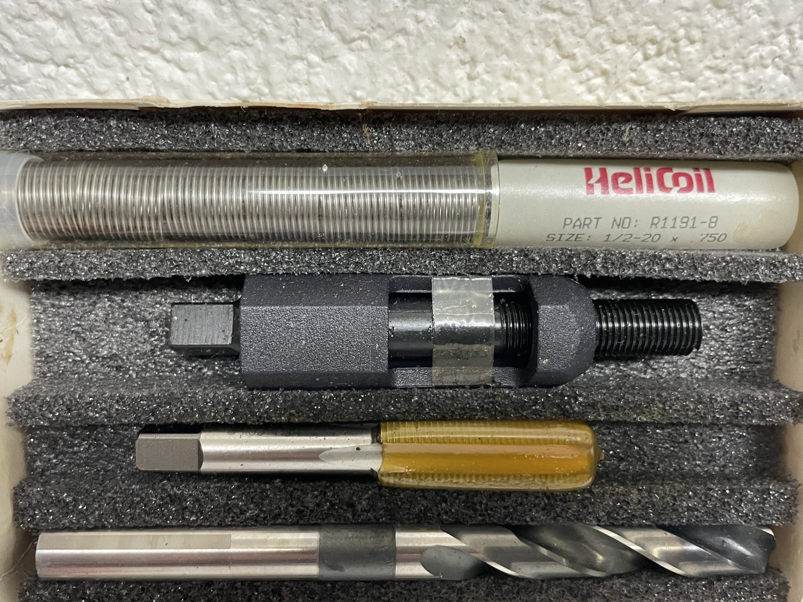 Helicoil 1/2-20 Master Thread Repair Kit 5402 NEW BOX DAMAGE NEVER USED