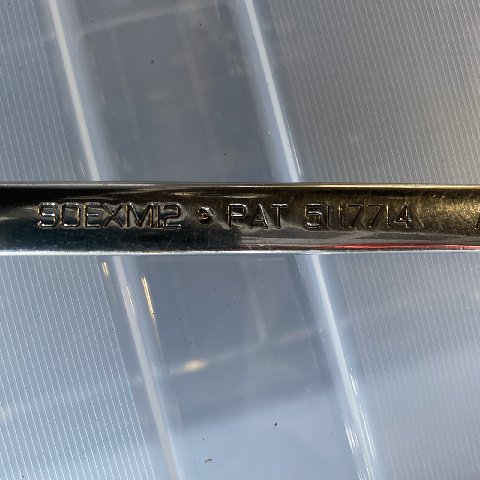 Snap-On Tools Combination Wrench SOEXM12 Metric 12mm USA